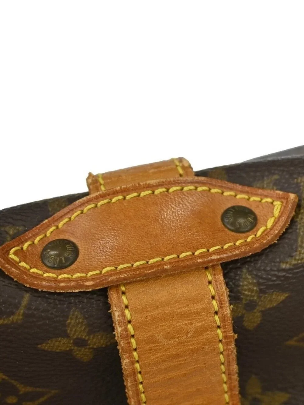 LOUIS VUITTON SAUMUR 35 SHOULDER BAG MONOGRAM M42254 MB0967 YQ06325 - Picture 8 of 15